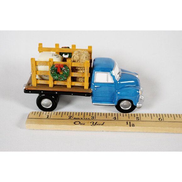 Department 56 Snow Village Farmer's Flatbed #54955 Original Box 1998 - Picture 5 of 9